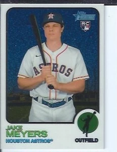 Jake Meyers 2022 Topps Heritage números altos radiocontrol cromo #ed / 999 - Imagen 1 de 1