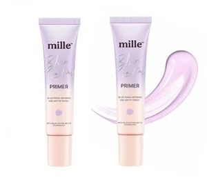 2 x Mille Blur Lasting Primer Brighten Skin Oil Control Long-Lasting Soft Matte - Picture 1 of 8