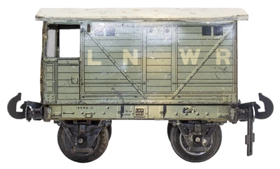 1920's Carette for Bassett-Lowke 0-gauge LNWR Tin Lithographed Freight Cart - Image 1 of 4