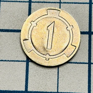Token Chip Medaillon Münze Poker Chip 1 Stück Metall Arcade Spiel Spielautomat - Bild 1 von 3