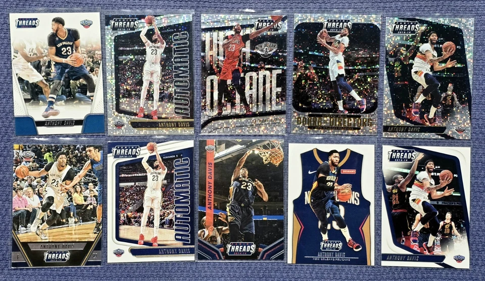 Anthony Davis LOT of 10 Cards ALL Cards Are MINT or BETTER Condition - Image 1 of 4