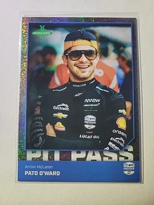 2025 Parkside Indycar Shimmer Rainbow Foil Pit Pass Pato O'Ward - Bild 1 von 2