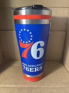 PHILADELPHIA 76ERS TERVIS BECHER 30 OZ SWISH EDELSTAHL BECHER - BLAU - NBA - Bild 1 von 6