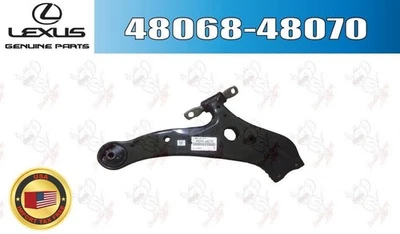 Lexus Genuine RX350 RX450H 10-18 FRONT RIGHT LOWER CONTROL ARM 48068-48070 OEM - Image 1 of 4