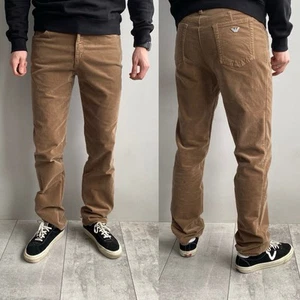 Vintage Armani Jeans Men’s Comfort Fit Brown Size 31x32 (S/M) - Picture 1 of 18