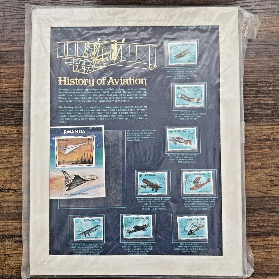 world of stamps series Stamps Of The Republic Of Rwanda GB2 - Image 1 of 2