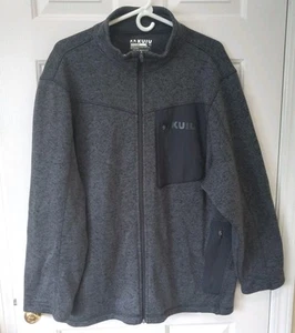 KUIU Men Base Camp High Loft Sweater Fleece Full Zip Polyester Casual Jacket 3XL - Picture 1 of 6