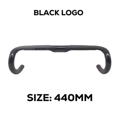 Road Bike Handlebar 380/400/420/440mm Fully Internal Cable Routing Handlebars - Image 1 of 4