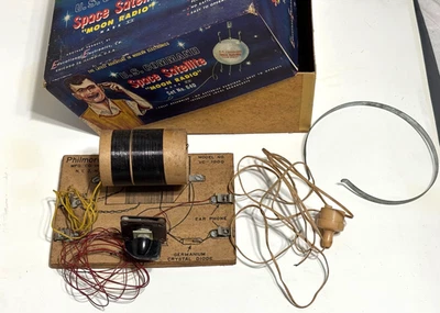 Antigo Satélite Espacial COMANDO DOS EUA RÁDIO LUNAR somente caixa + Orelha PHILMORE VC-1000 SATO - Imagem 1 de 4