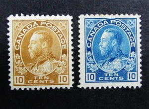 nystamps Canada Stamp # 117 118 Mint OG H $100         N21x692 - Picture 1 of 2