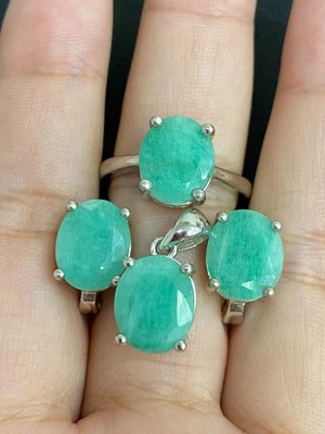 PENDIENTE ANILLO PLATA ESTERLINA 925 PLATA ESTERLINA 9X11 NATURAL Foto 1 de 4