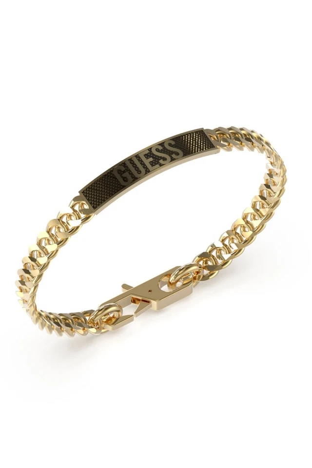 Guess Gents Legacy Bracelet UXB03214YGBKL - Image 1 of 1