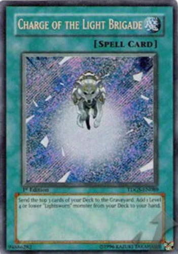 Moderately Played Charge of the Light Brigade - TDGS-EN089 - Secret Rare - Unlim - Image 1 of 1