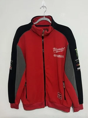 Milwaukee Yamaha Clinton Energy Men's Zip-Through Fleece Jacket. Size L - Image 1 of 4