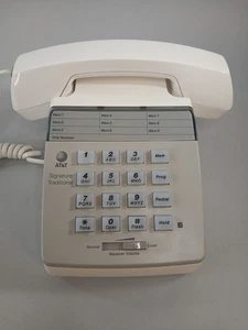 RARO AT&T 2500 DMGL Firma Tradicional Pulsador Teléfono de Escritorio  - Imagen 1 de 8