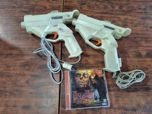 Dreamcast guncon gun Sega controllers DC House the dead HKT-7800 tested Japan - Picture 1 of 9