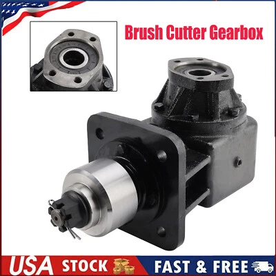 Caja de cambios desbrozadora RC-51H 251390 para montaje de motor hidráulico 2" 15 eje tutput Foto 1 de 4