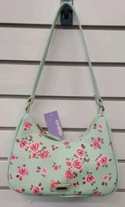 Bolso de hombro de cuero Claire's - verde lima - Imagen 1 de 9