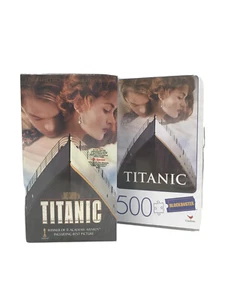 Titanic Puzzle and VHS Bundle - Picture 1 of 9