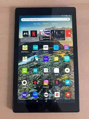 Tablet Amazon Fire HD 10,1 pulgadas (2017, 7.ª generación) (SL056ZE) - 32 GB / negra Foto 1 de 4