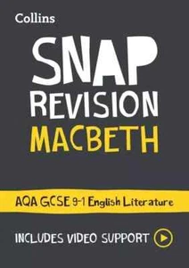 Collins Snap Revision Macbeth Aqa GCSE English Literature Book - Picture 1 of 3