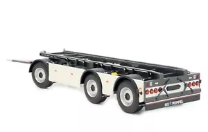MARGE MODELS, GS Meppel HOOKLIFT container carrier for SCANIA - White, 1/32, ... - Picture 1 of 3