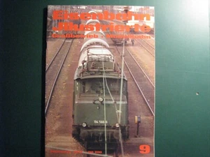 "Eisenbahn Illustrierte"     Nr.9    September 1982     Großbetrieb * Modellbahn - Bild 1 von 7