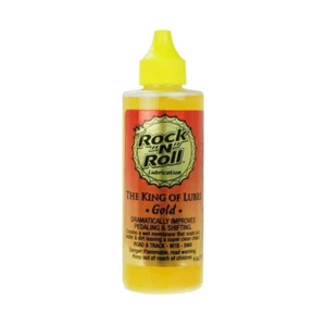 Rock n Roll GOLD Bicycle Chain Lube : 4 oz Drip Bottle - Picture 1 of 1
