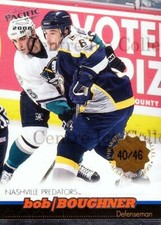 1999-00 Pacific Premiere Date #219 Bob Boughner
