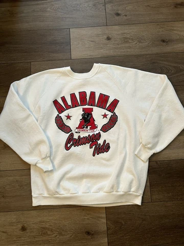 Vintage Alabama Crimson Tide Crewneck Sweatshirt Jerzees 2XL Cover