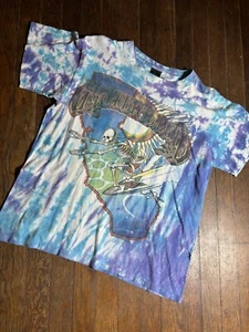Vintage 1986 Grateful Dead California Surfing Skelett Tour T-Shirt Herren Medium - Bild 1 von 7