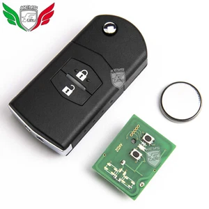FERNBEDIENUNG SCHLÜSSEL PASSEND FÜR MAZDA 3 5 6 CX7 CC51675RYC CHIP 4D63 433MHz 2 PUL - Bild 1 von 8