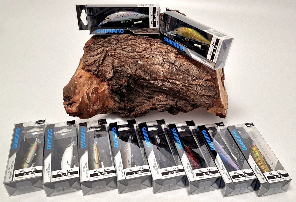 Shimano Lure Yasei Trigger Twitch S 90mm 12g 0m-2m 10 Farben Twitchbait Wobbler - Bild 1 von 4