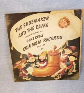 GENE KELLY The Shoemaker And The Elves 10 INCH 2 Record 78 RPM  - Foto 1 di 9