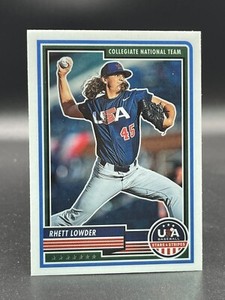 2023 USA Stars & Stripes RHETT LOWDER #74 Chrome Optichrome Free Shipping QTY