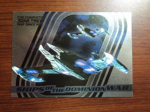 2003 THE COMPLETE STAR TREK DEEP SPACE NINE - SHIPS OF THE DOMINION WAR - S5