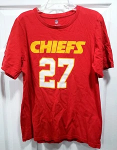 Kansas city chiefs youth XL(18-20) t-shirt 27 HUNT football NFL - Picture 1 of 5