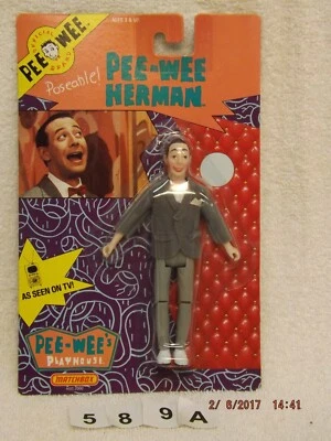 Pee-Wee Herman poseable action figure MINT Matchbox 1988 - Image 1 of 2