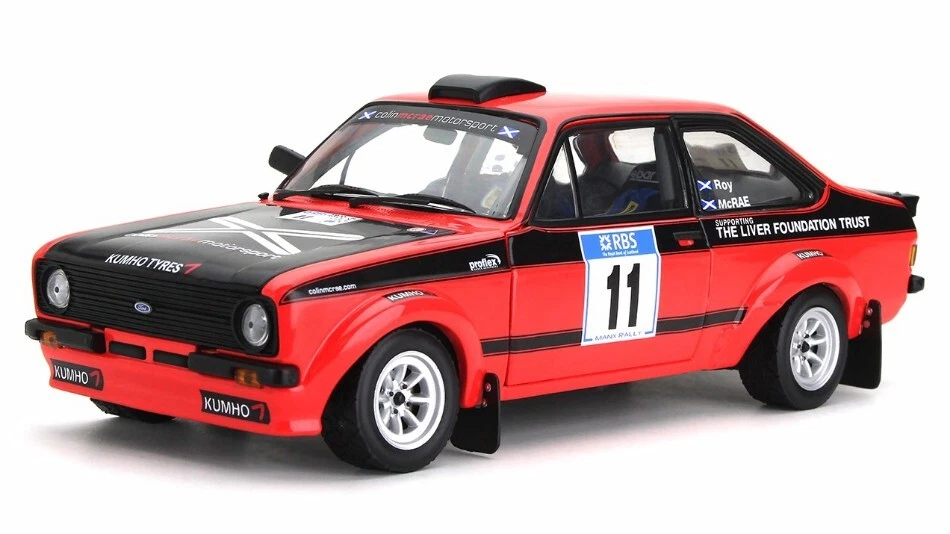 SunStar FORD ESCORT RS 1800 N.11 INTERNATIONAL MANX RALLY 2007 MCRAE/ROY  1:18 - Immagine 1 di 1