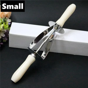 Small Size Bread Croissant Pizza Tools Stainless Steel Trigon Dough Cutter Maker - Picture 1 of 7