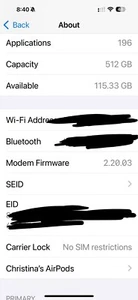 Apple iPhone 15 Pro Max - 512 GB - Black (Verizon) - Picture 1 of 4