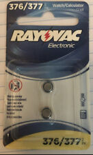 2 PKS Rayovac 377 Electronic Watch Calculator Batteries 0 Mercury