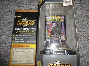 Marvel Captain America 1941 Fine Pewter Figure Golden Age limited Edition *new*