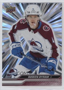 2023-24 Upper Deck Series 1 Outburst Silver Bowen Byram #47