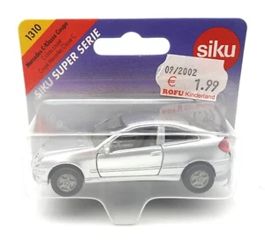 SIKU 1310 Mercedes C-Klasse Coupe silver. 1:55. metal. blister card. Germany - Picture 1 of 2