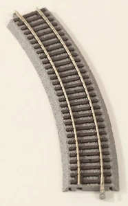 PIKO 55412 Gebogenes Gleis mit Bettung R2 421,88 mm, 30°, 1/12 - Bild 1 von 2