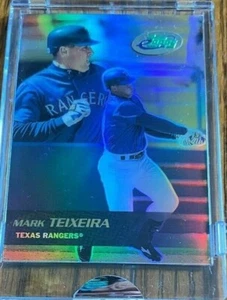 1 - 2003 Mark Teixeira ETopps Topps Card # 12 - Texas Rangers - Card in Hand - Foto 1 di 1