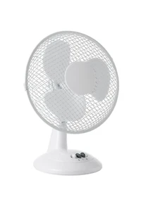 Portable 9" Oscillating Desk Fan 2 Speed Home & Office Instant Cooling Table Fan - Picture 1 of 5