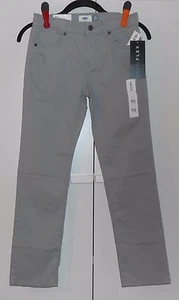 BOY'S OLD NAVY GRAY BUILT-IN FLEX SLIM KHAKIS - SIZE 12 - Picture 1 of 2