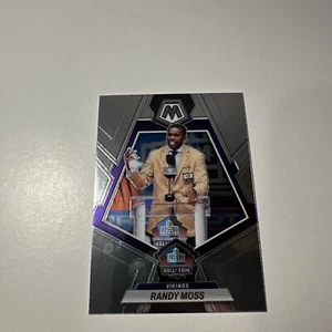 2023 Panini Mosaic Football Randy Moss #278 Silver Holo Prizm NR PWE - Bild 1 von 2